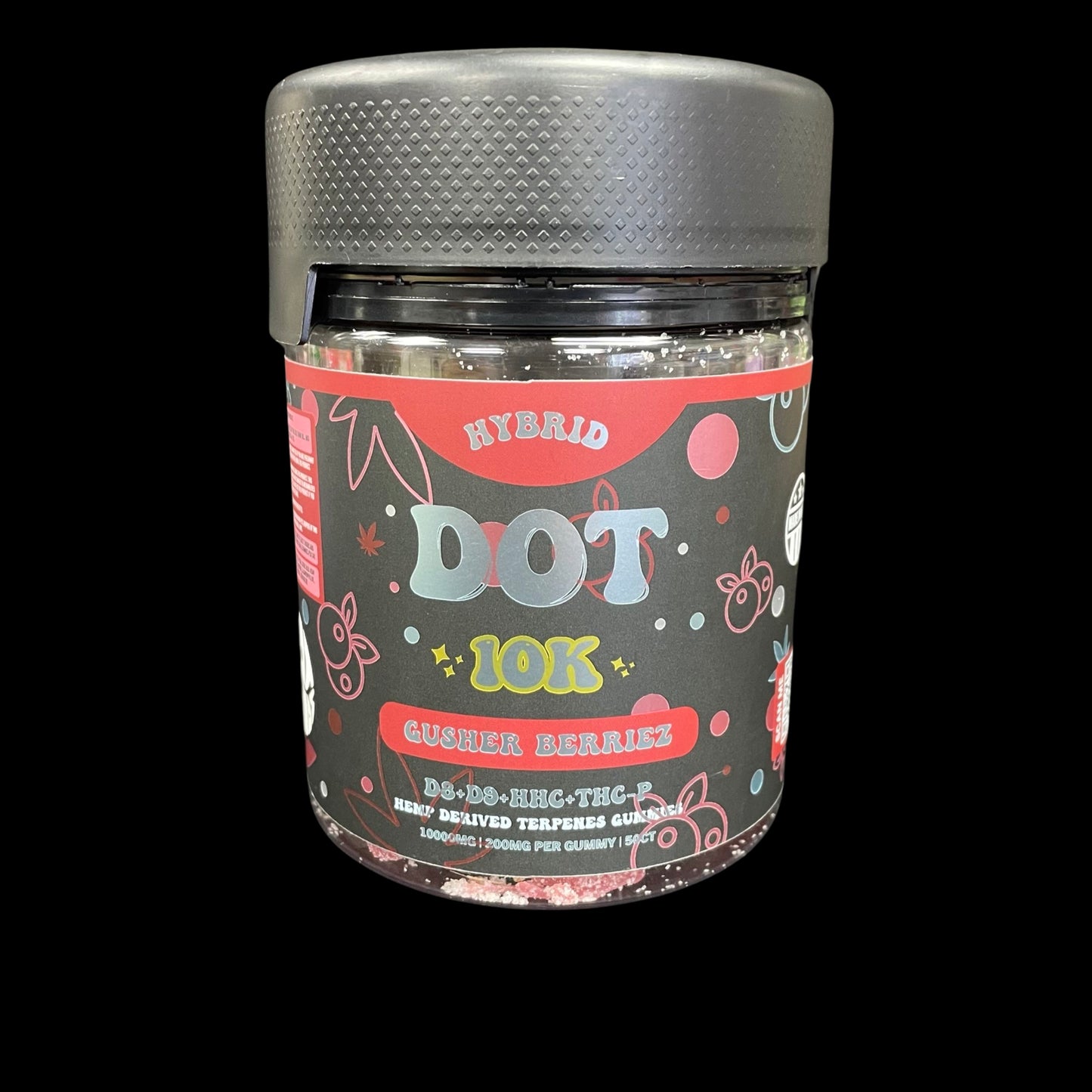 Dot 200mg THC gummies