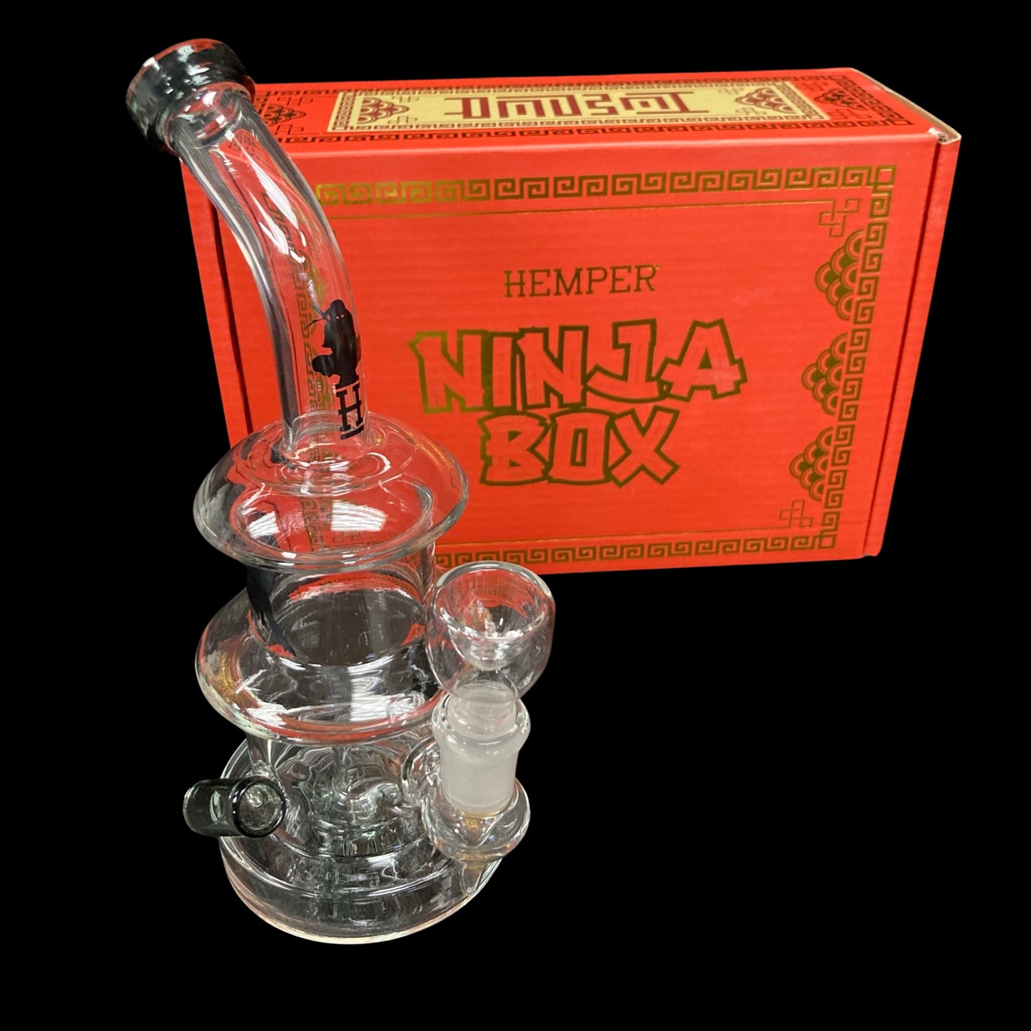 Ninja glass water pipe