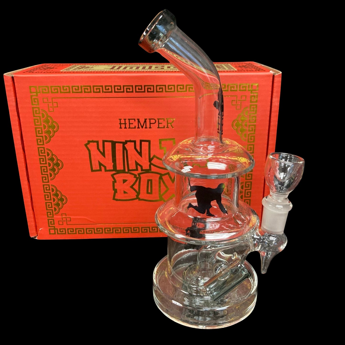 Ninja glass water pipe