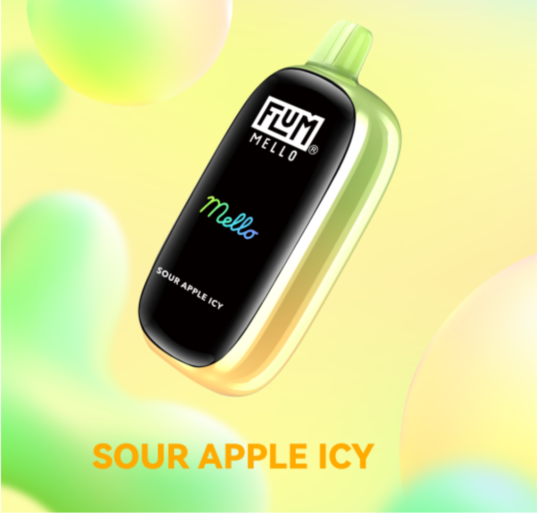 Flum Mello 20000 (Sour Apple Icy)