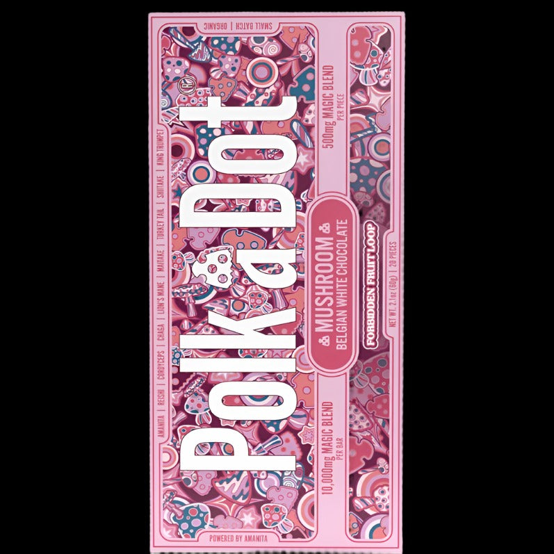 Polk a Dot Mushroom Chocolates 10,000MG