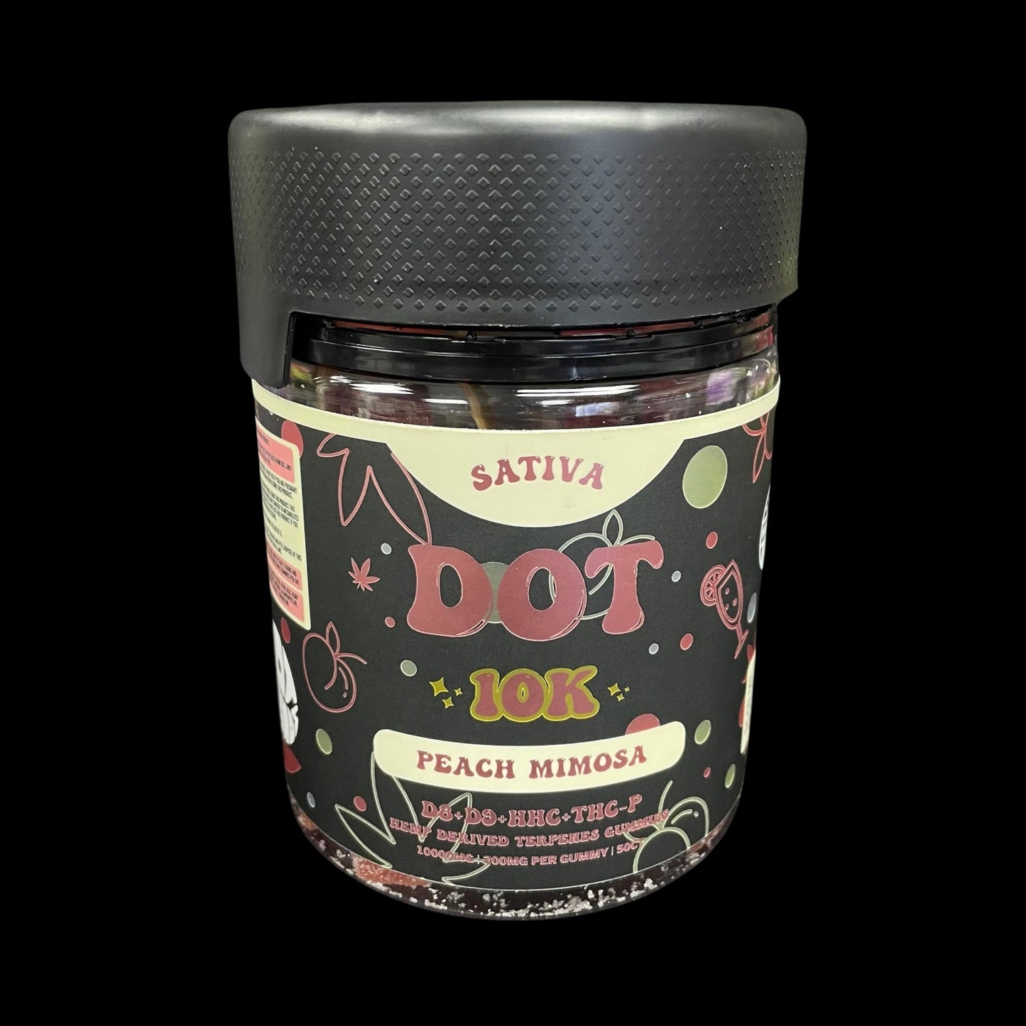 Dot 200mg THC gummies