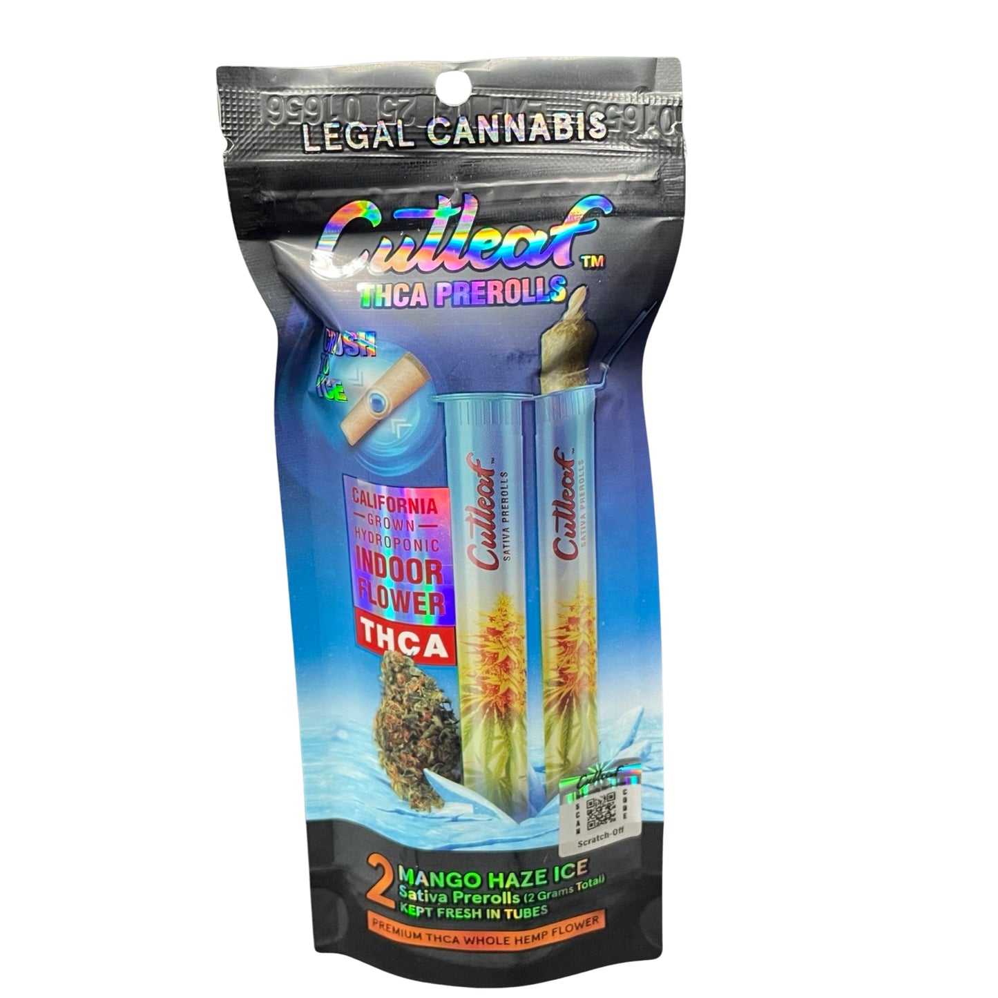Cutleaf THCA Preroll 2 Grams Sativa