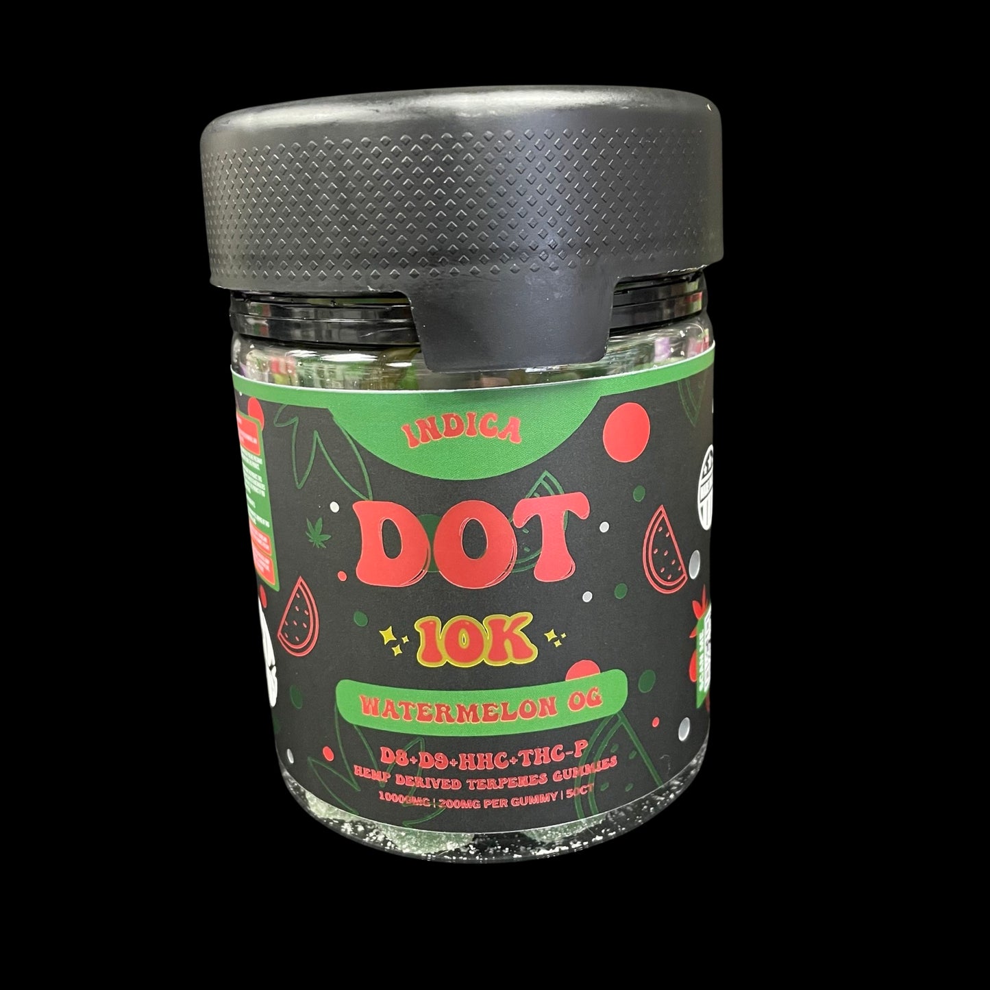 Dot 200mg THC gummies