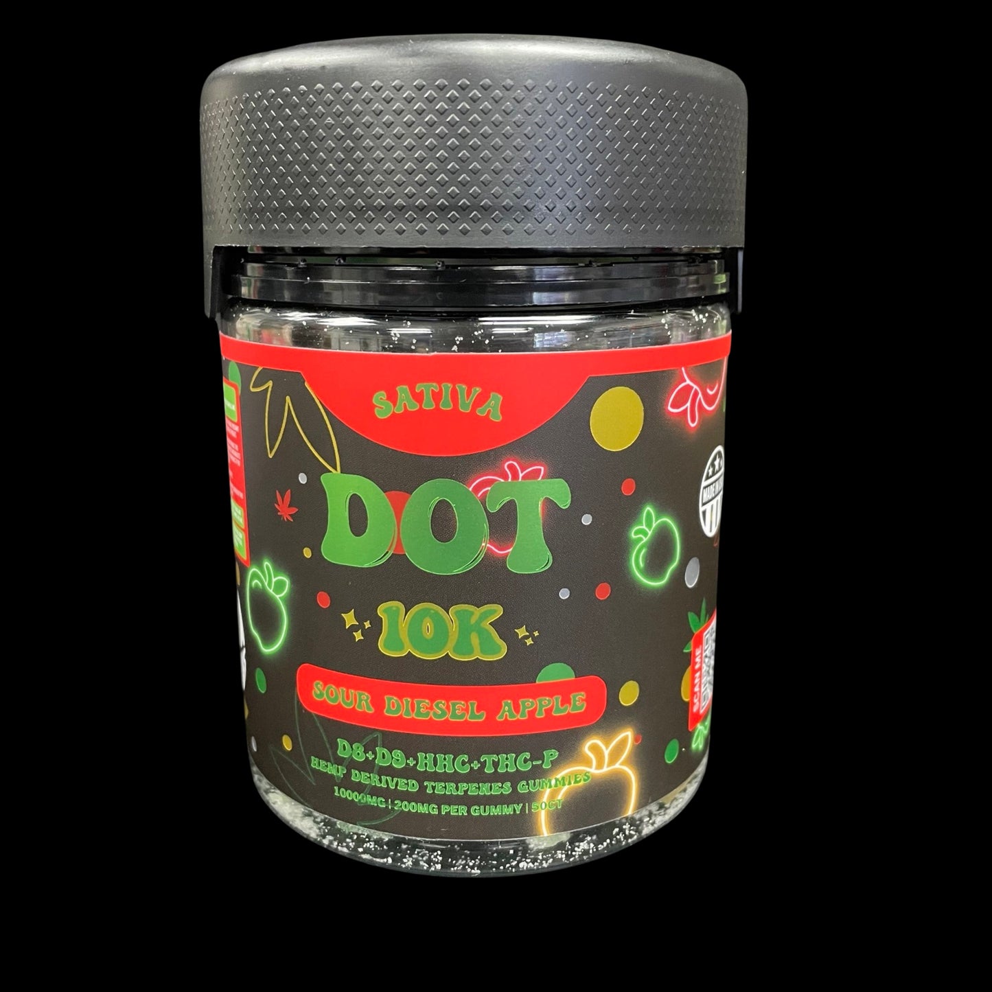 Dot 200mg THC gummies