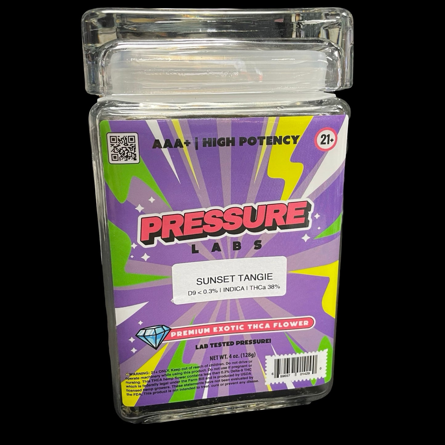Pressure Labs THCA Flower Indica