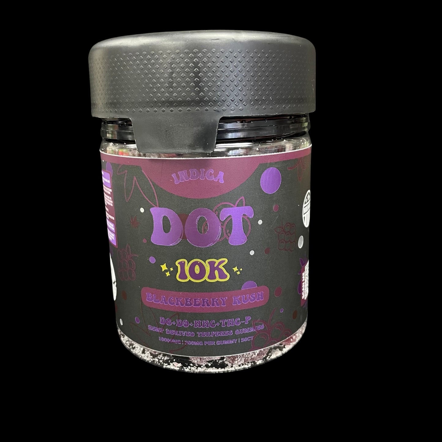 Dot 200mg THC gummies