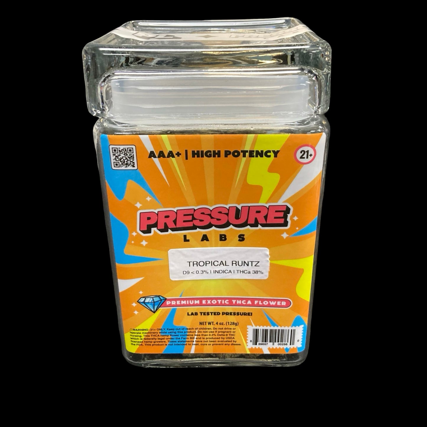 Pressure Labs THCA Flower Indica