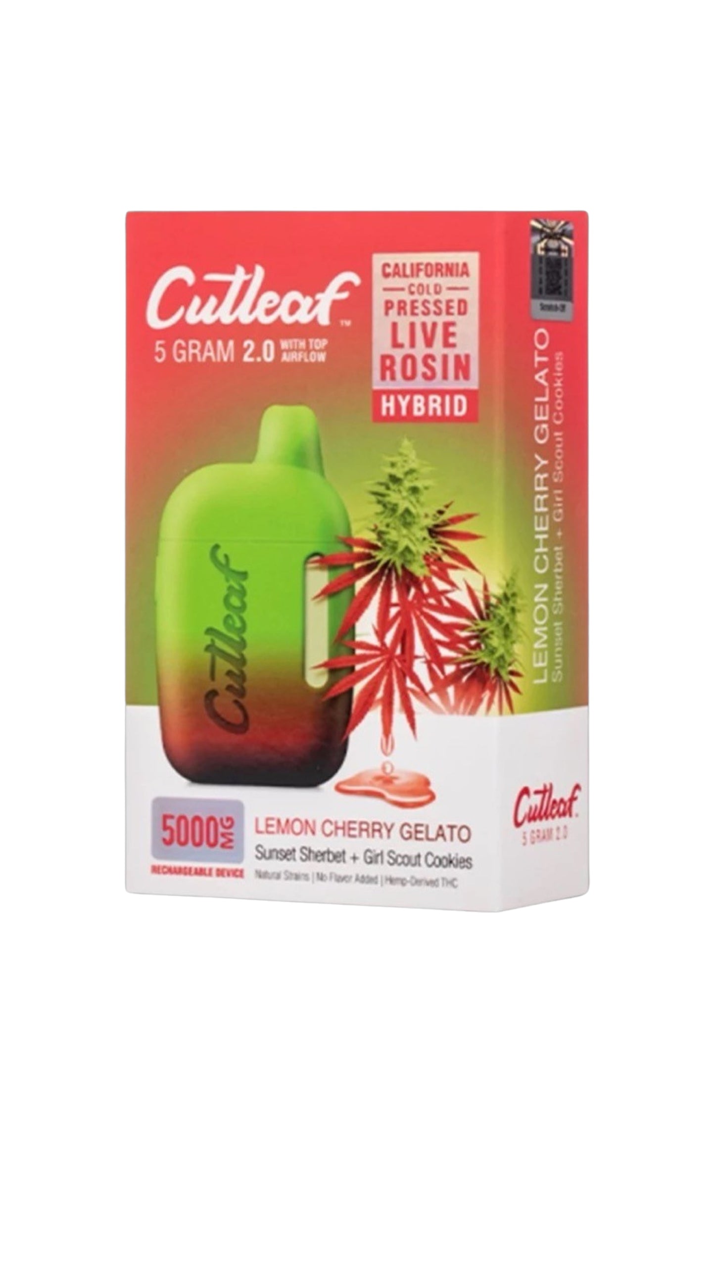 Cutleaf Live Rosin 5g Disposable ( 5 Grams Hybrid )