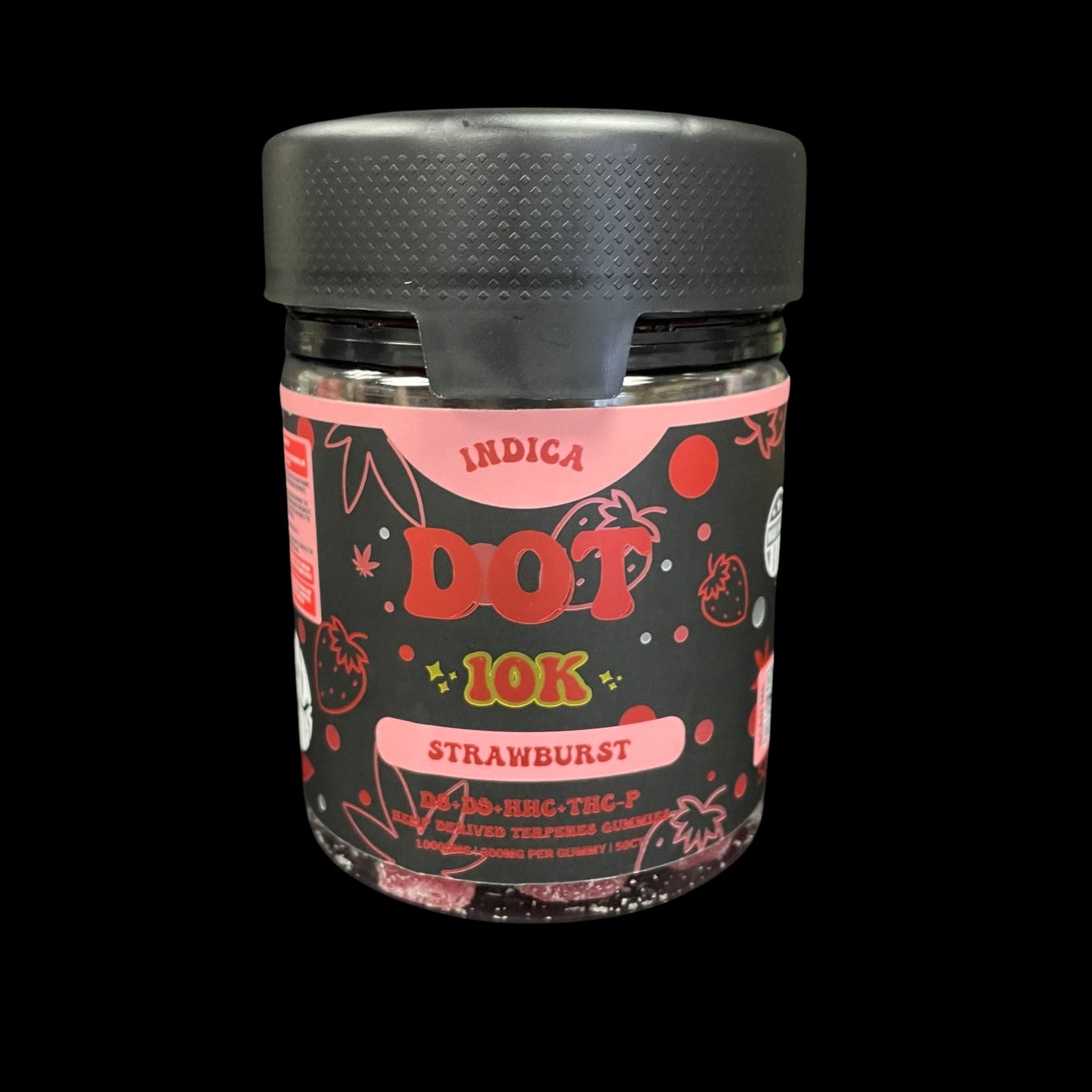 Dot 200mg THC gummies