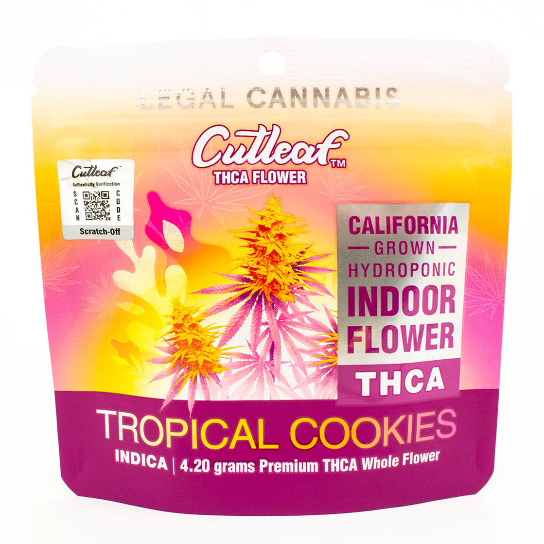 Cutleaf THCA Flower 4.20 Grams Indica