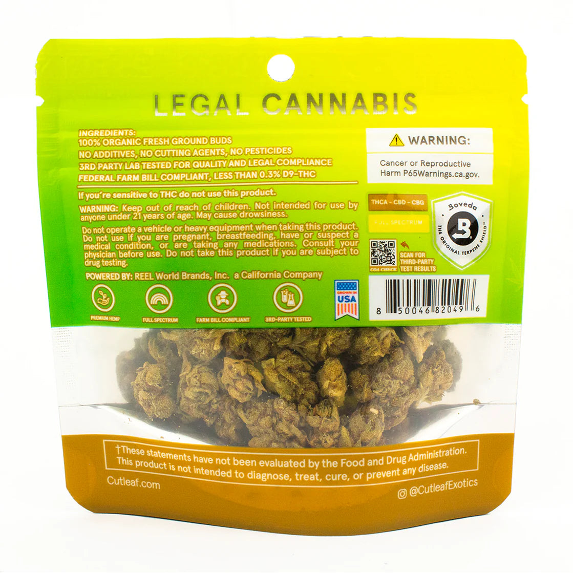 Cutleaf THCA Flower 4.20 Grams Sativa