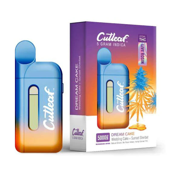 Cutleaf Live Rosin 5g Disposable ( 5 Grams Indica )