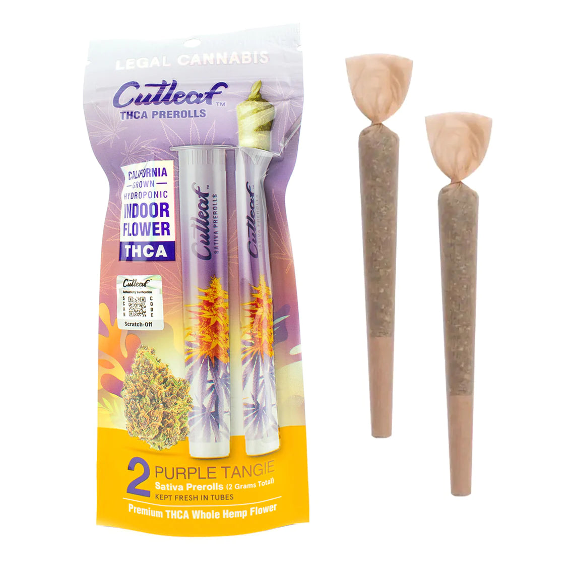 Cutleaf THCA Preroll 2 Grams Sativa