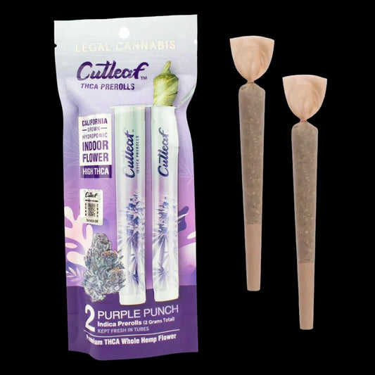 Cutleaf THCA Preroll 2 Grams Indica
