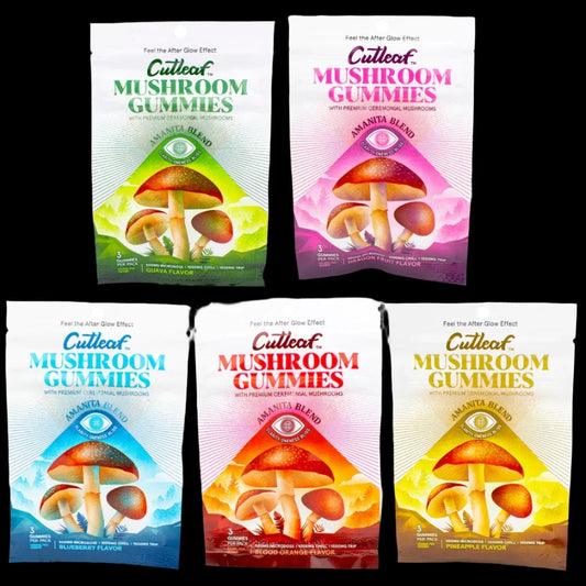 Cutleaf Mushroom Amanita Blend 500mg (3 pack)