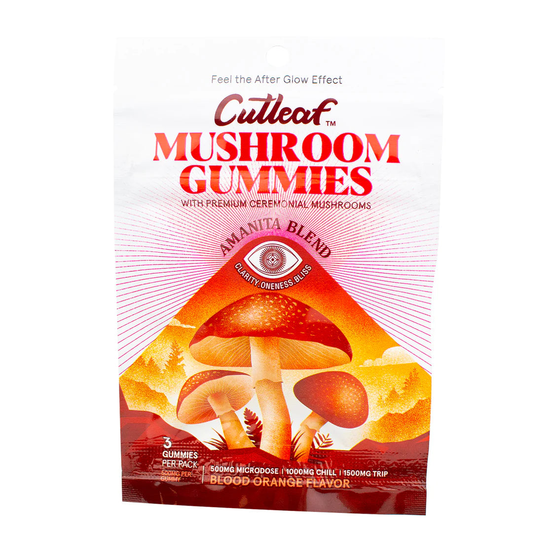 Cutleaf Mushroom Amanita Blend 500mg (3 pack)
