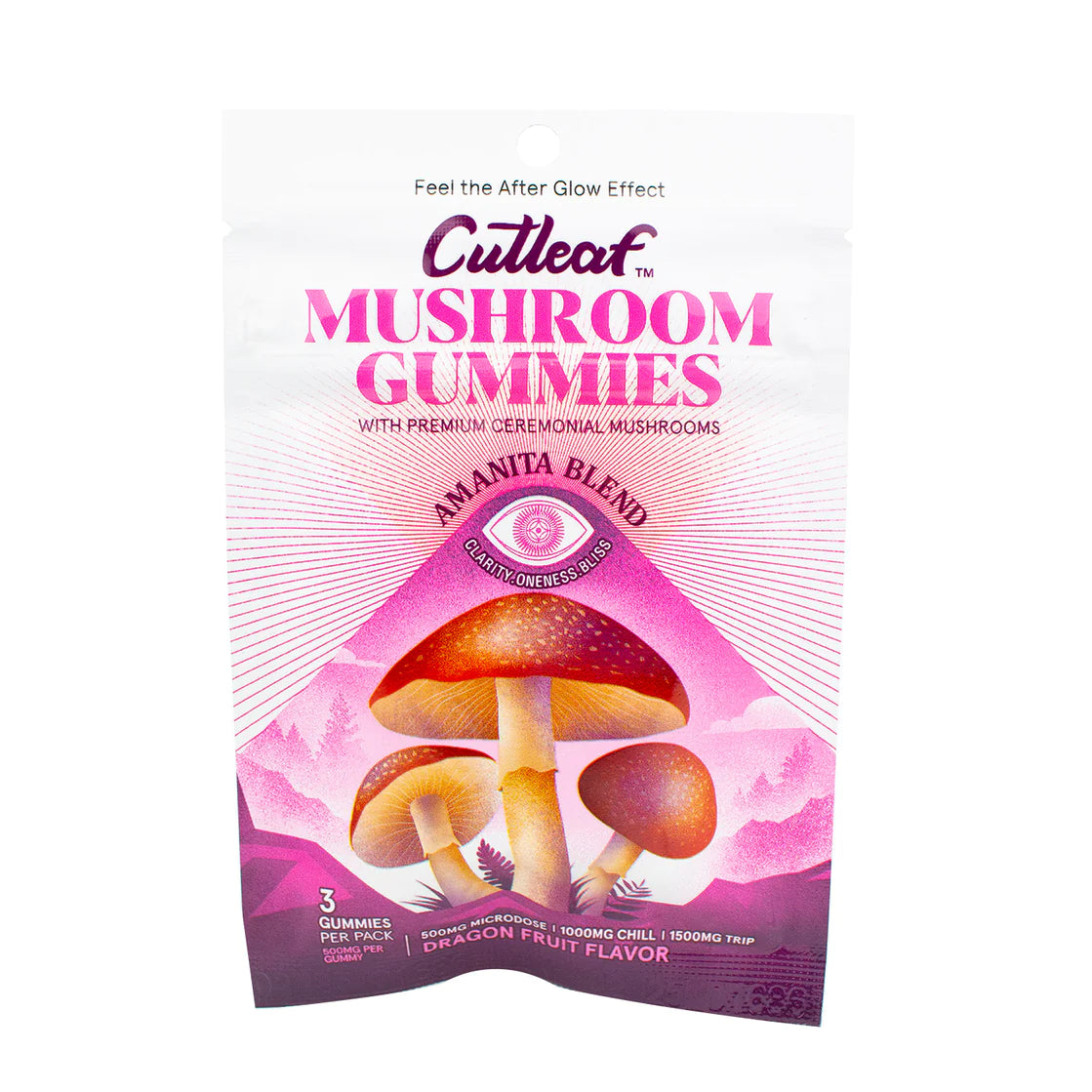 Cutleaf Mushroom Amanita Blend 500mg (3 pack)