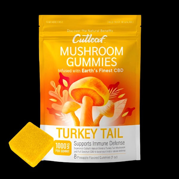 Cutleaf Mushroom Gummies 1000mg (8 pack)