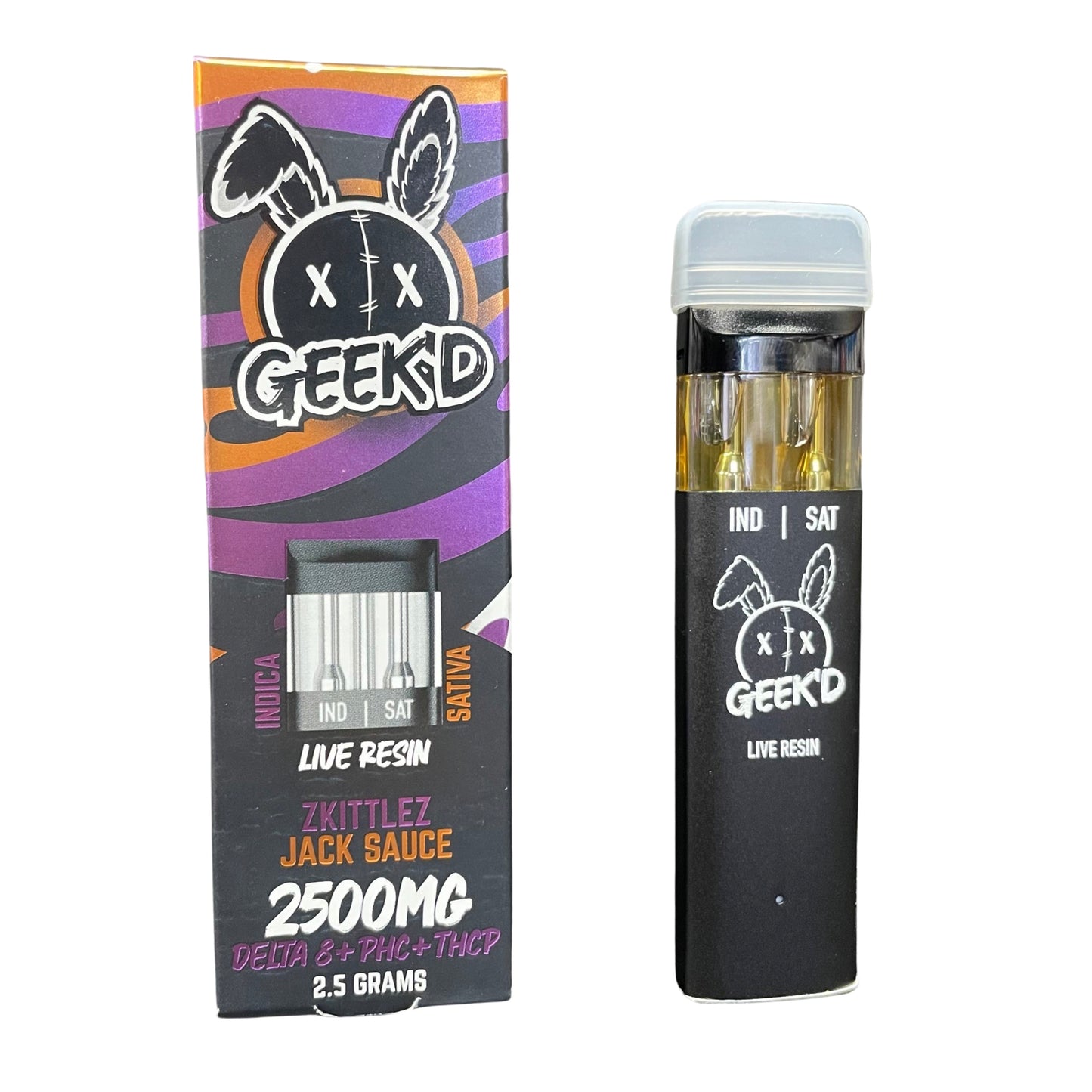 Geekd Extract’s Disposable Delta-8 + PHC + THCP