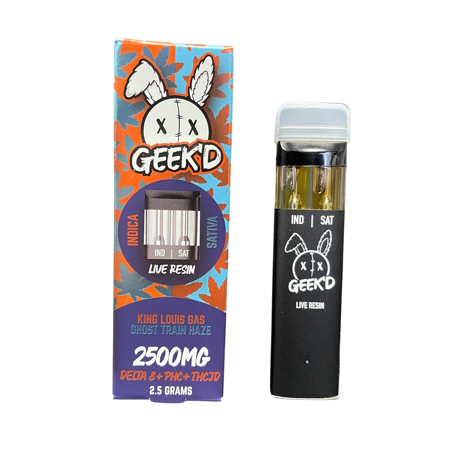 Geekd Extract’s Disposable Delta-8 + PHC + THCP