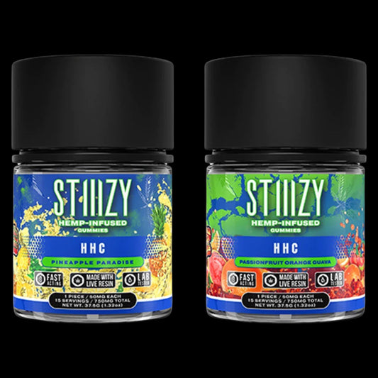 Stiiizy HHC Gummies (50mg ea / 750mg Jar)
