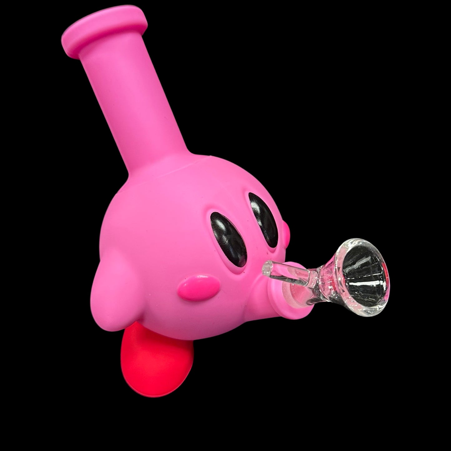 Cute Pink Anime Silicone Bong