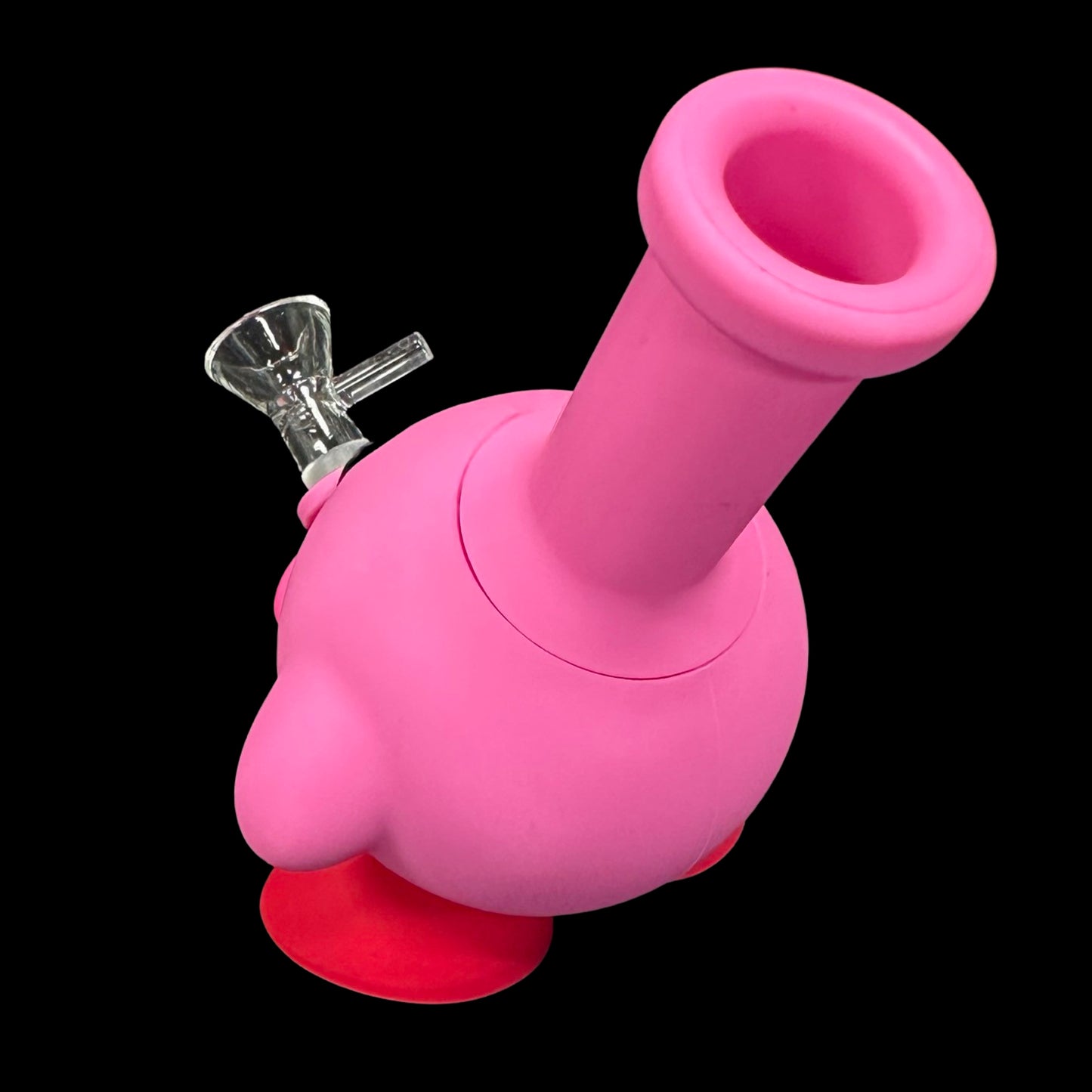 Cute Pink Anime Silicone Bong