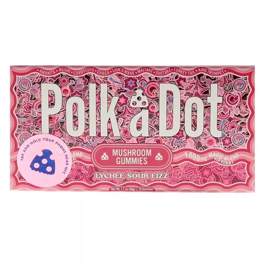 Polk a Dot Mushroom Gummies 10,000MG