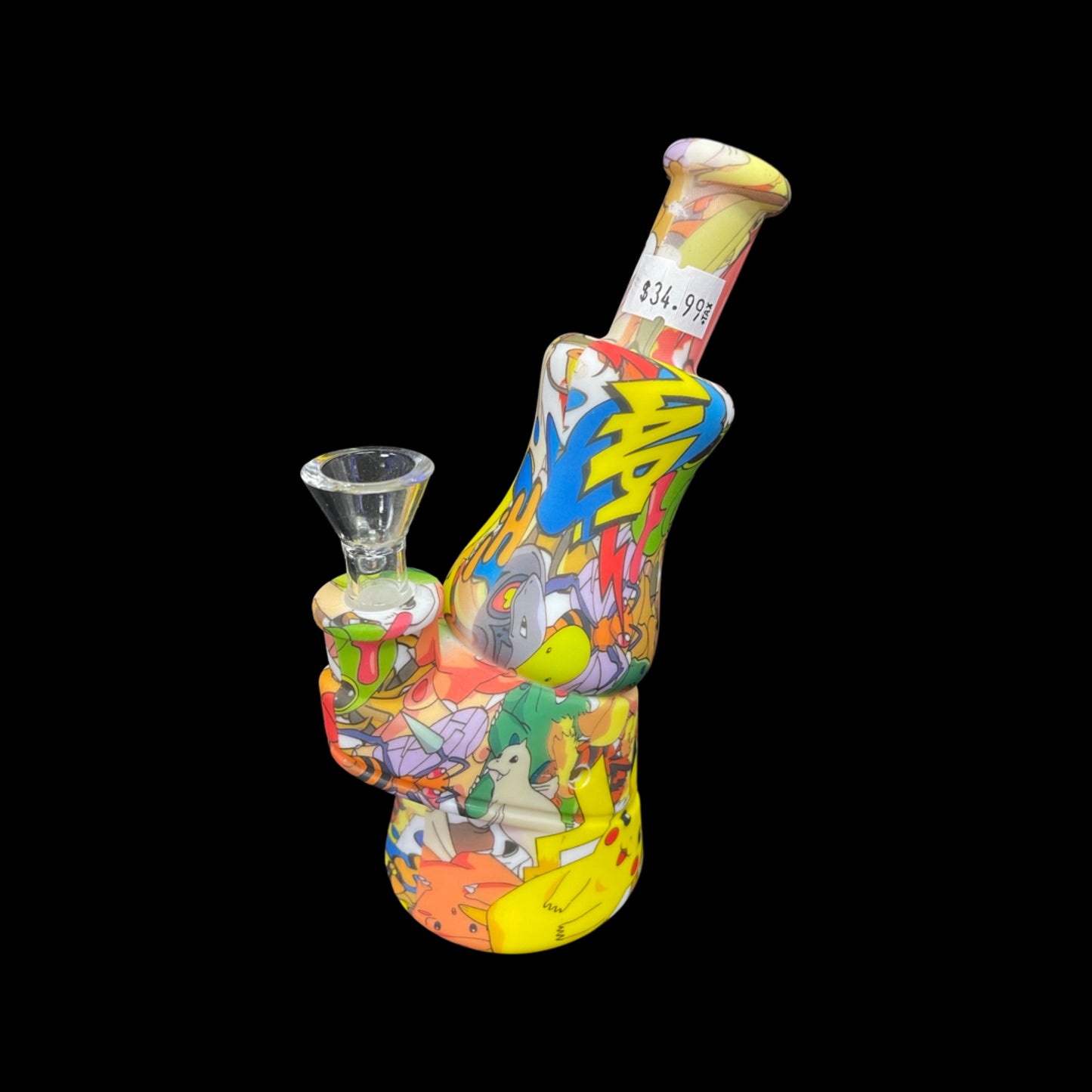 Anime silicone bubbler