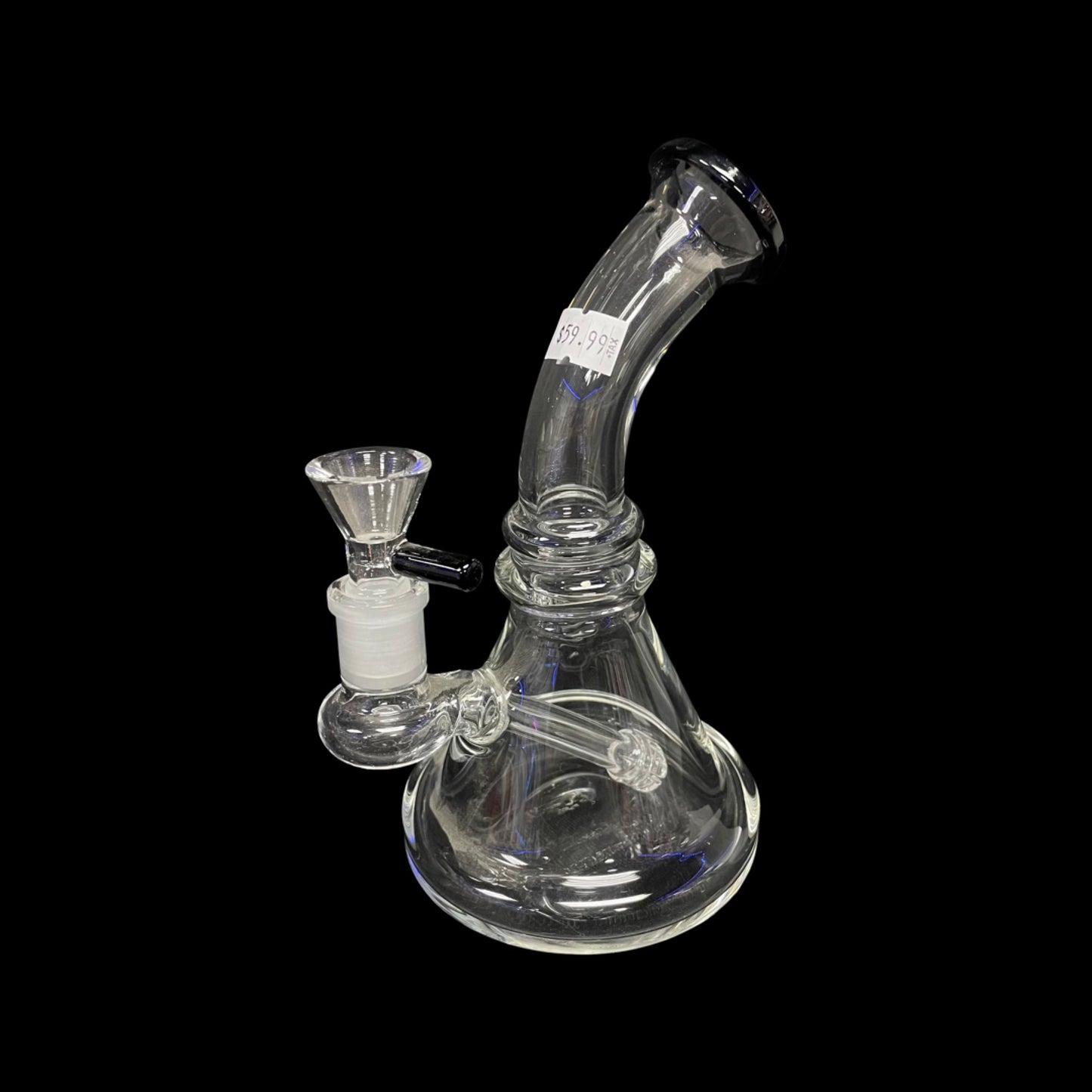 Water pipe bubbler 14mm glass