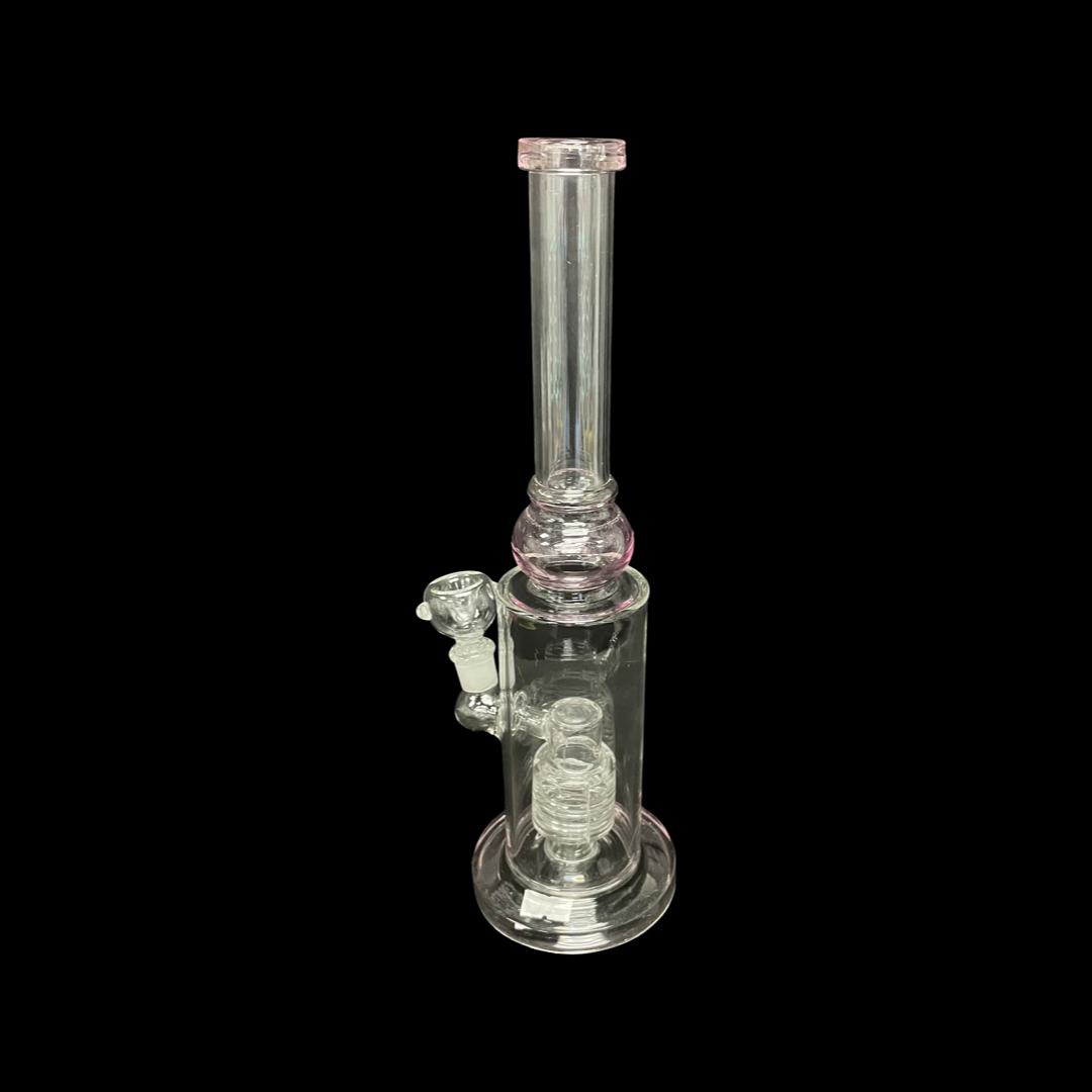 Glass Infuser Bong with perk 12in yes