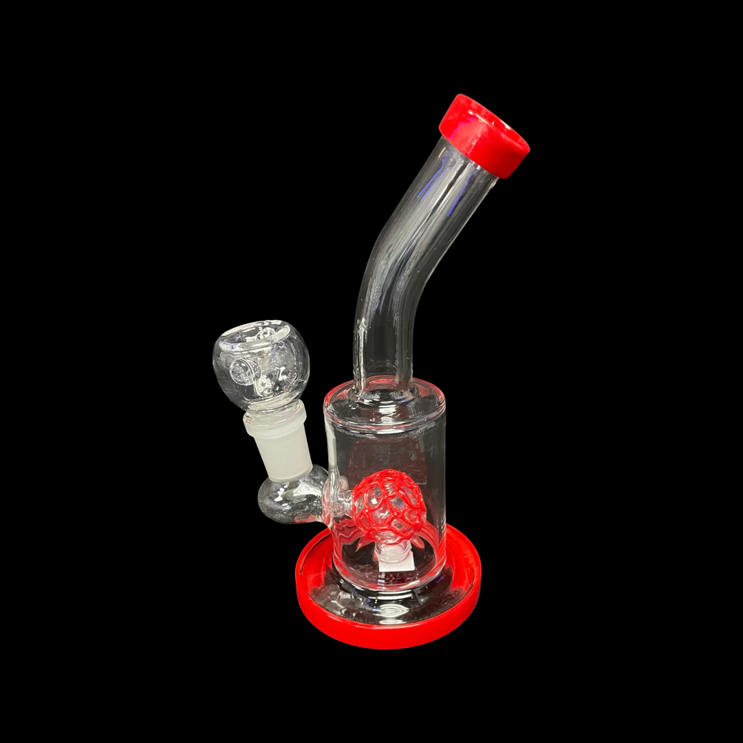Glass water pipe bong brain perk