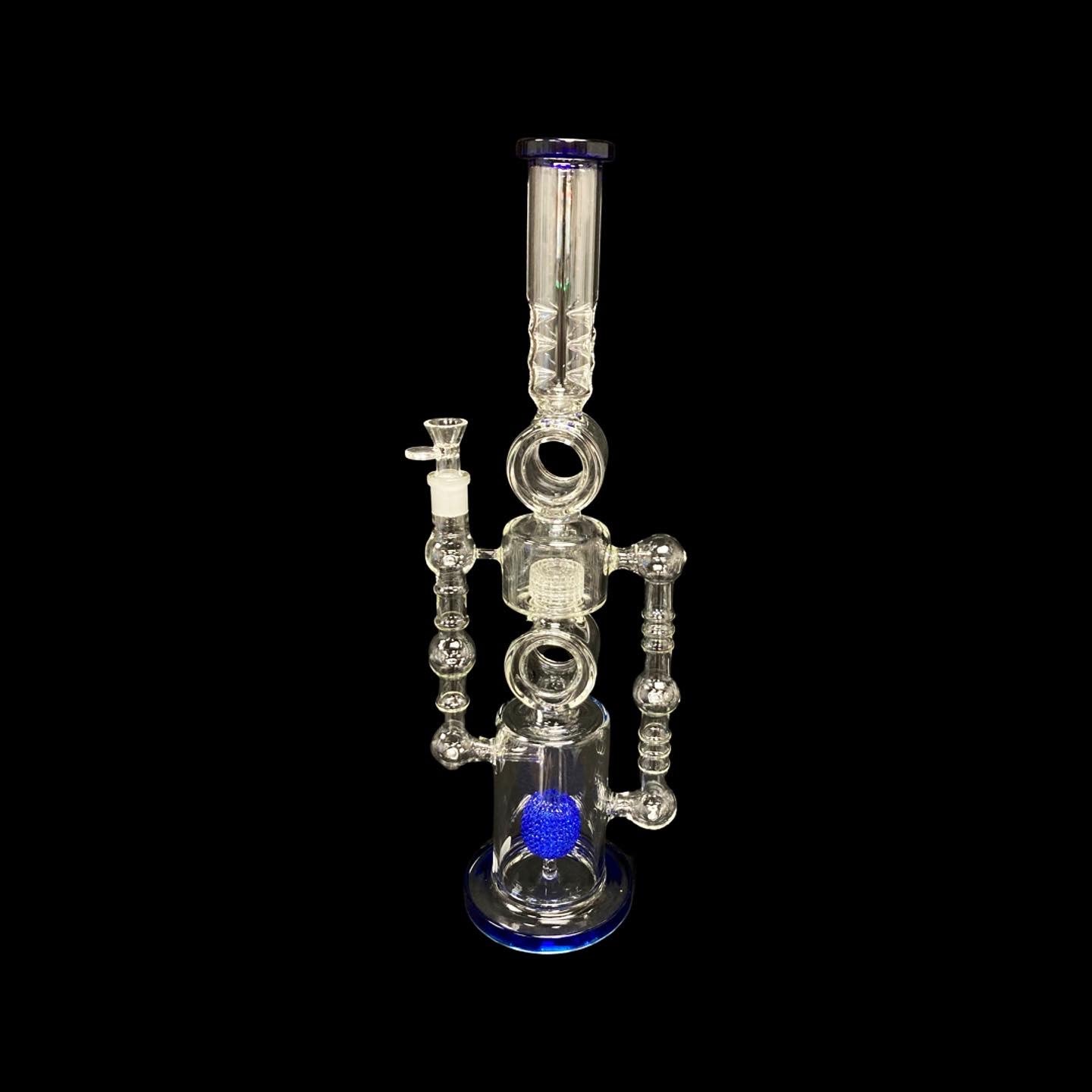 21.5” Big Bong w/ a lot of Percs