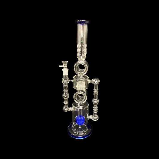 21.5” Big Bong w/ a lot of Percs