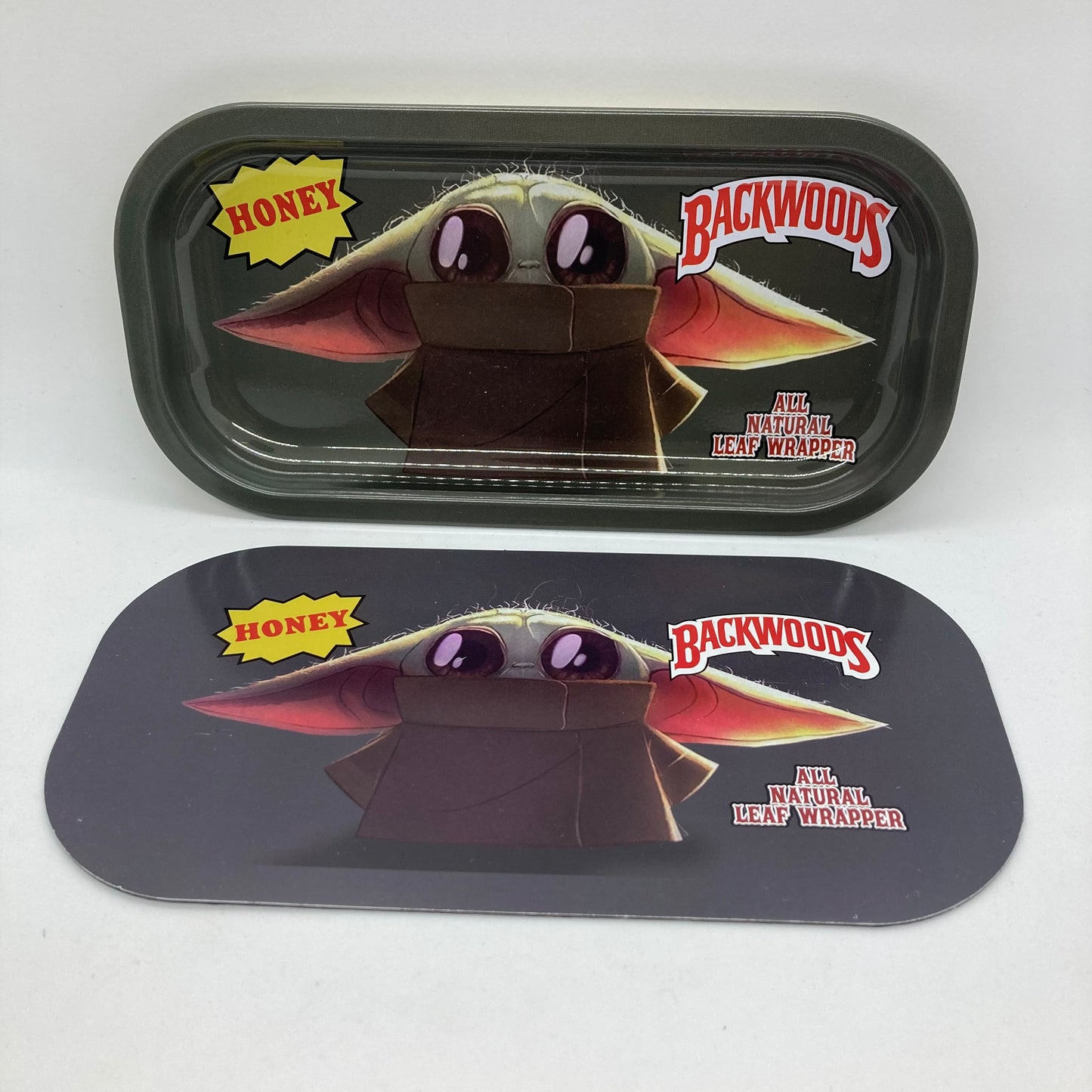 Cute Baby Yoda Rolling Tray With Magnet