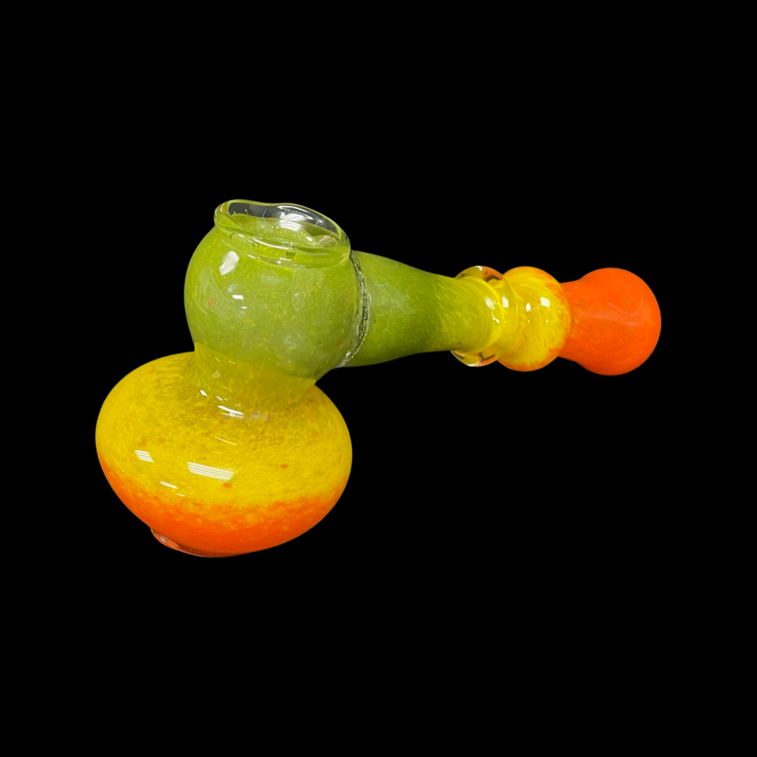 Rasta Bubbler Lefty Pipe