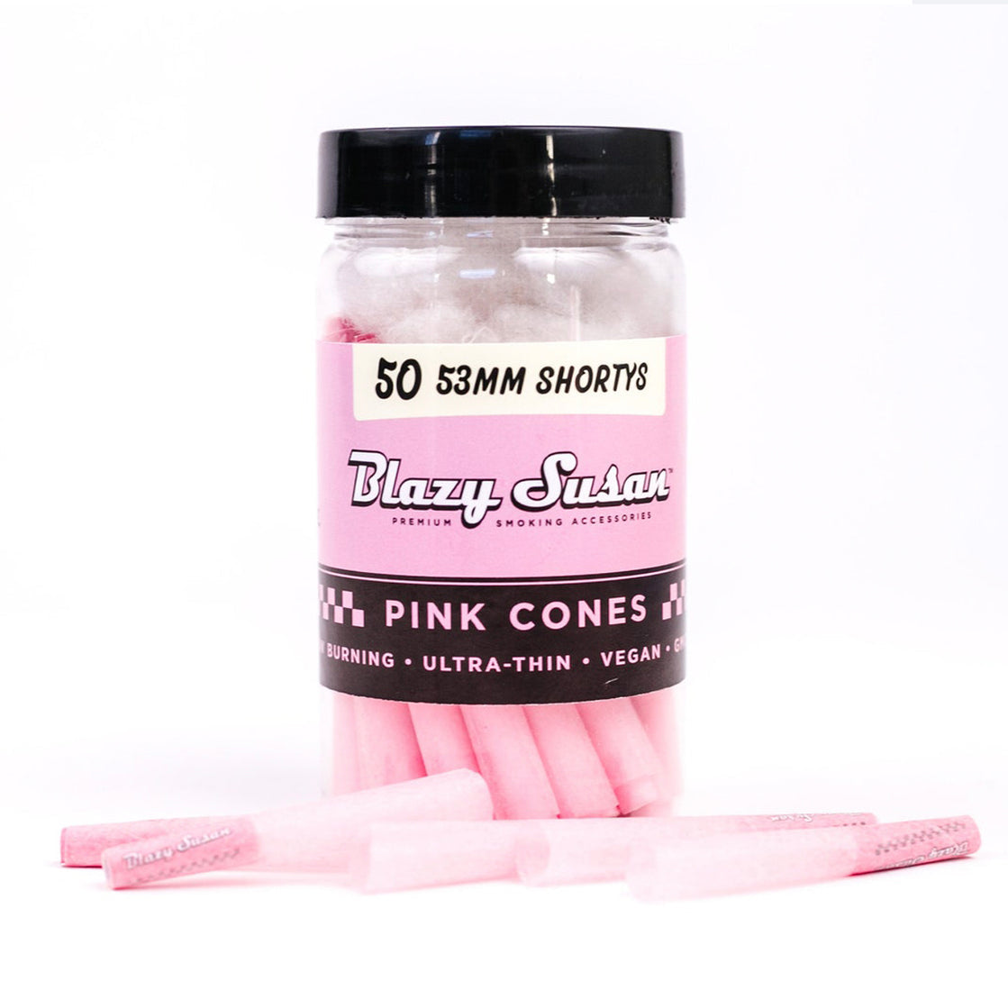 Blazy Susan Pink Cones
