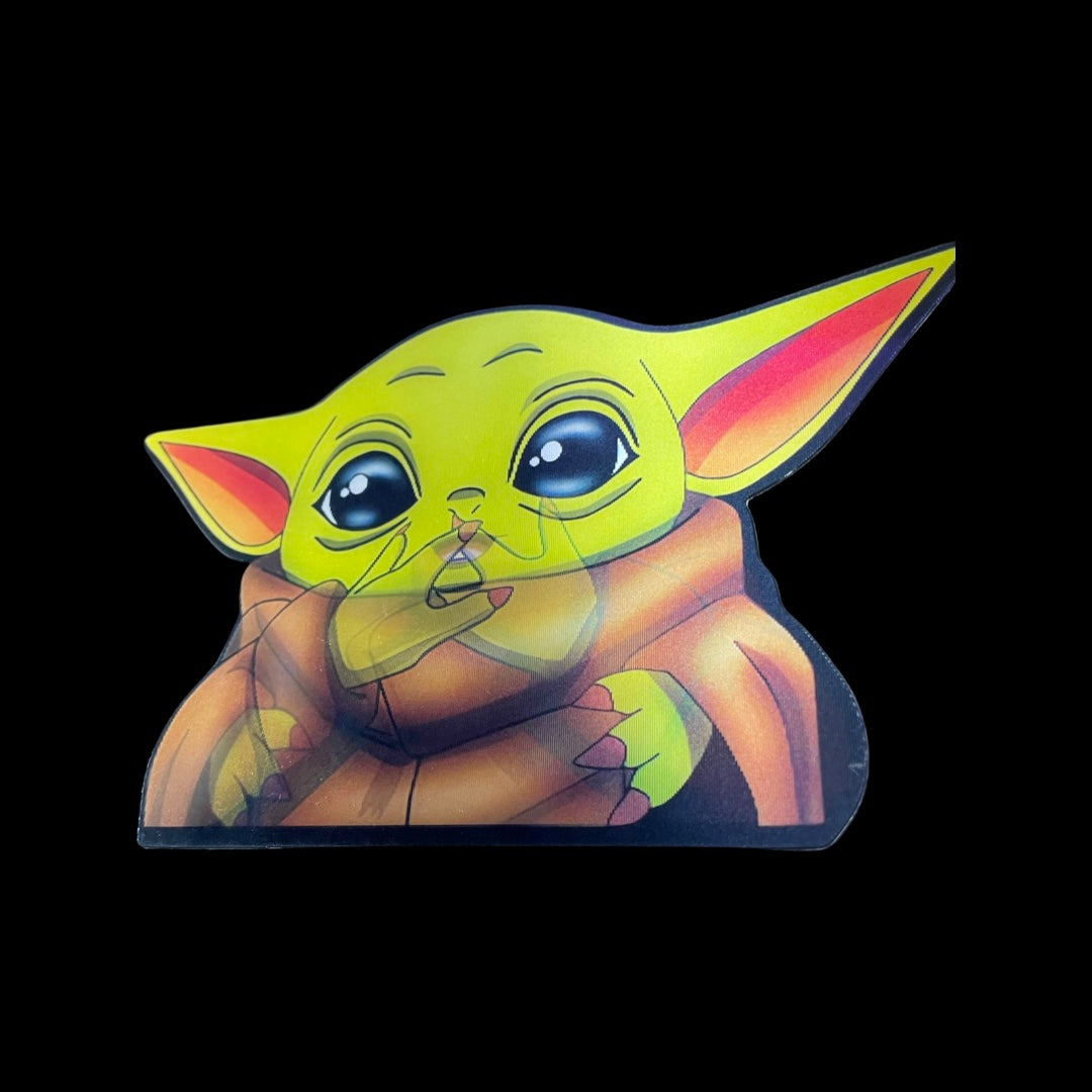 Holographic Peeker Baby yoda