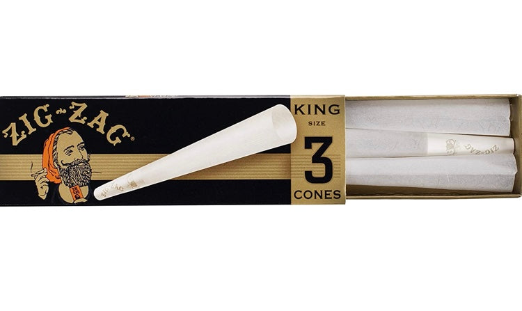 Zig Zag Ultra Thin King Size Cones