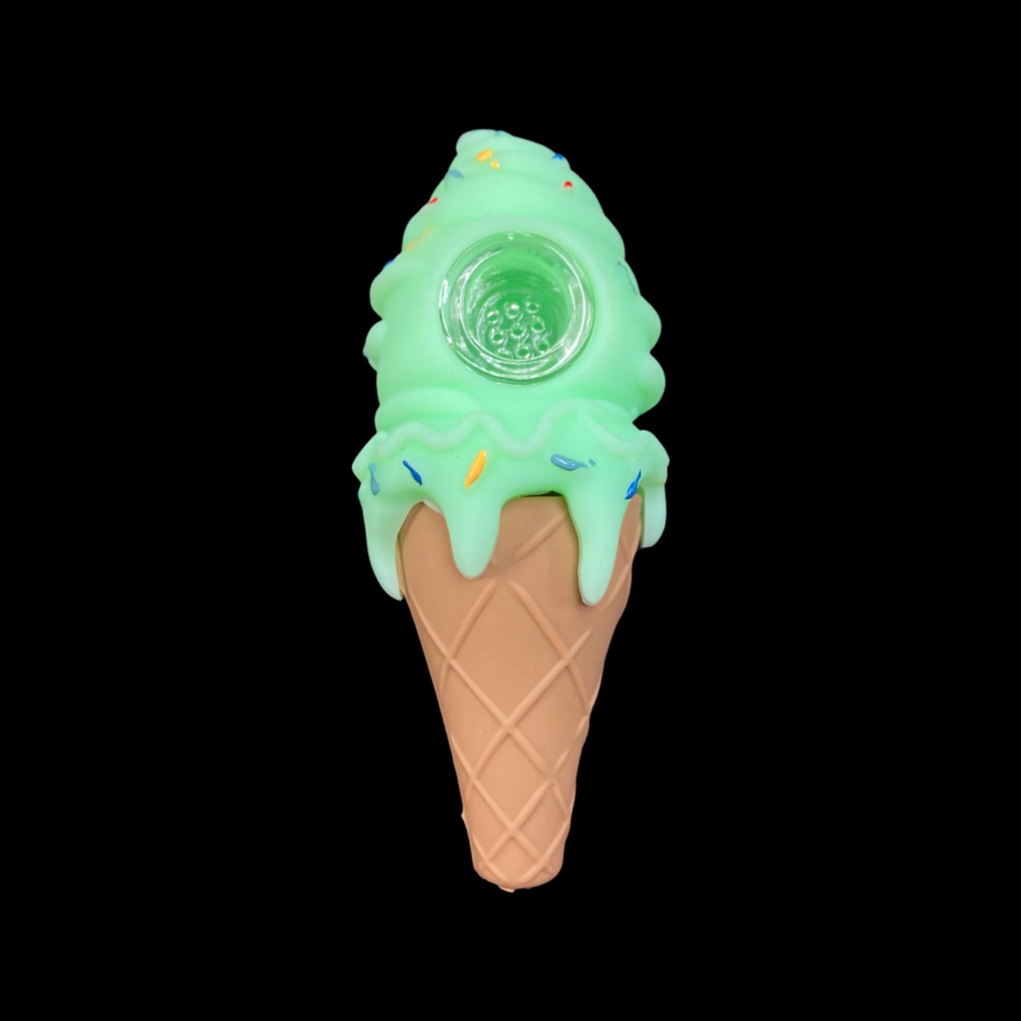 Silicone Ice Cream Hand Pipe