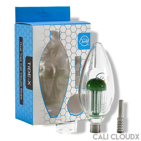 Tree Perc. Oval Nectar Collector w/ Screw Nail By Cali Cloudx