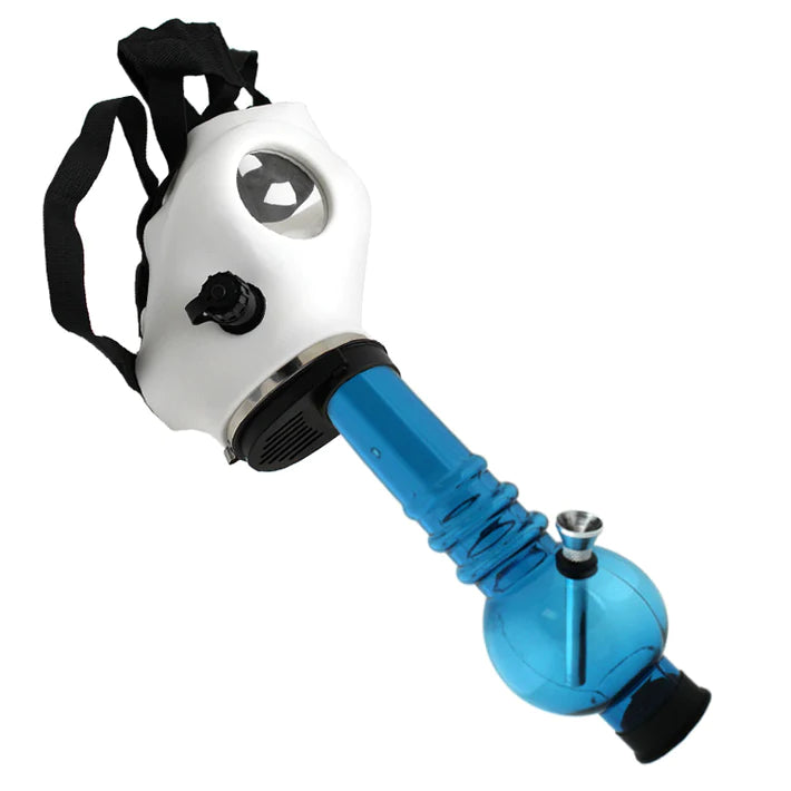 Silicone Gas Mask with Bong