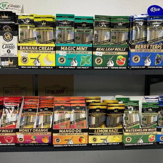 King Palm Mini Rolls with Flavored Tips