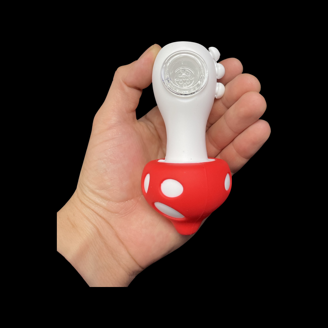 Silicone mushroom Hand pipe