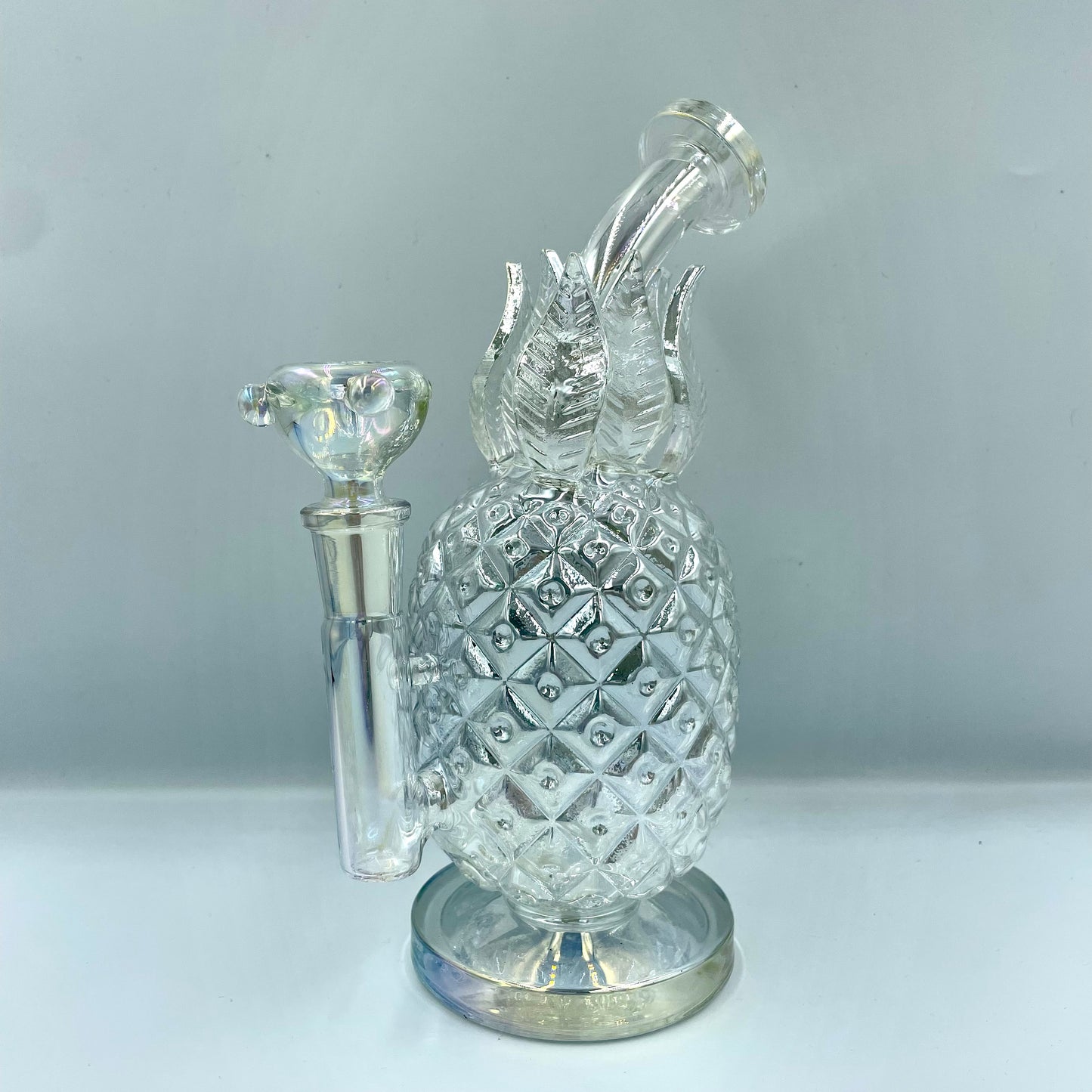 Pineapple holographic water pipe