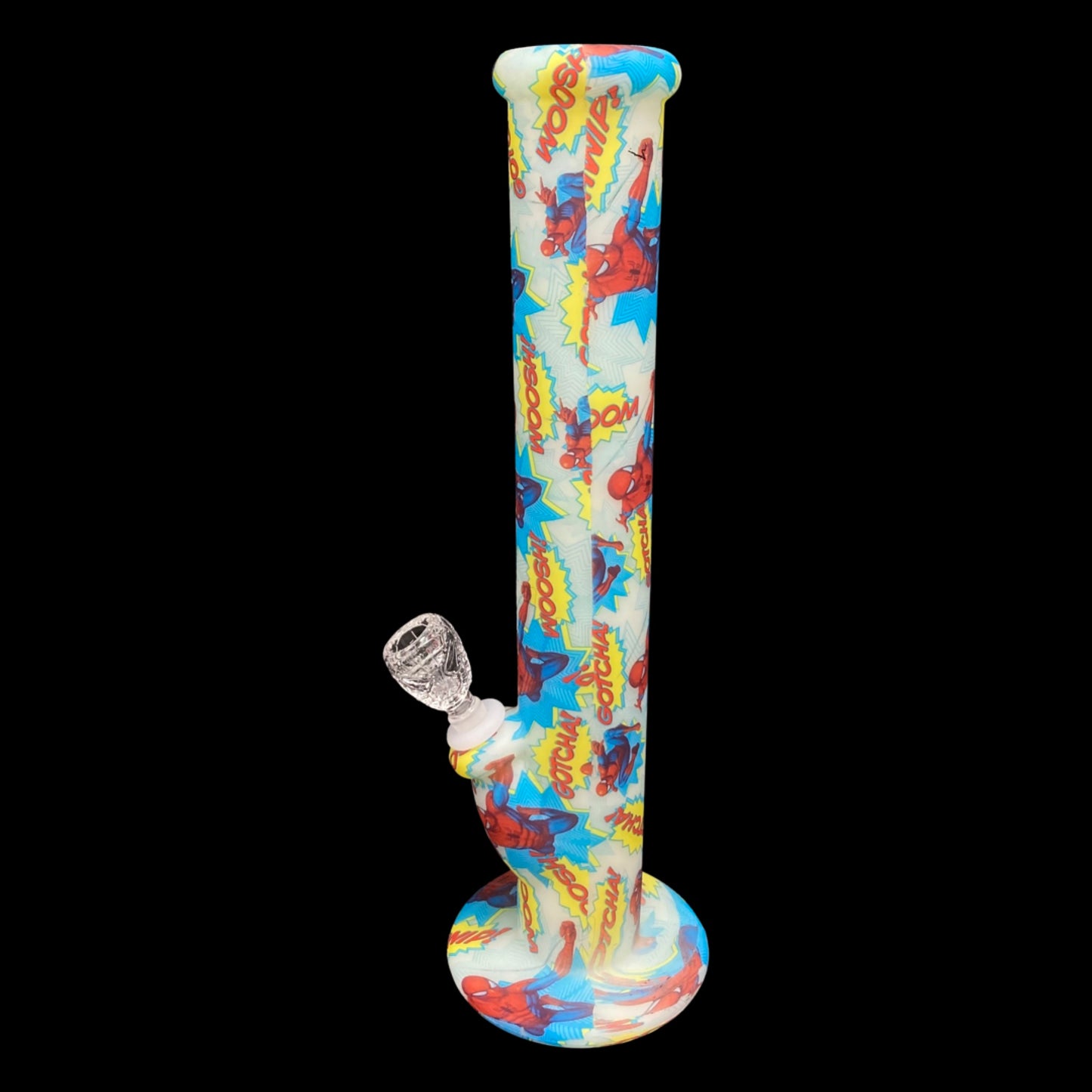 Spider Man silicone Bong