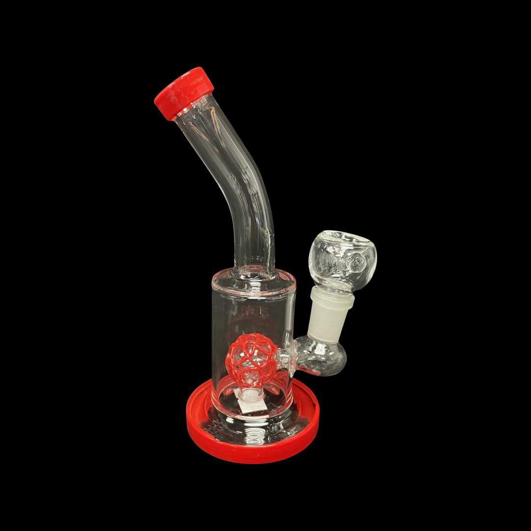 Glass water pipe bong brain perk