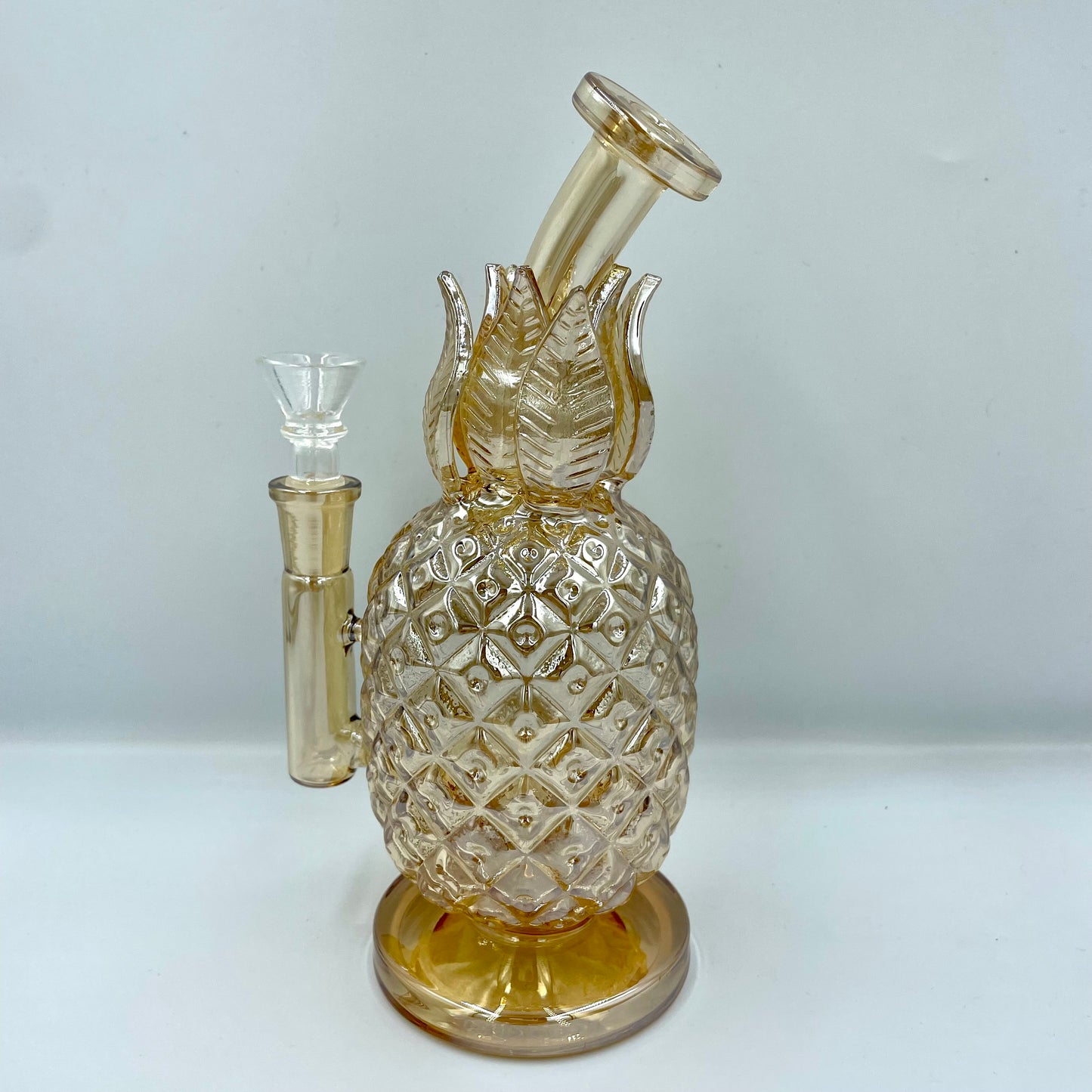 Pineapple holographic water pipe