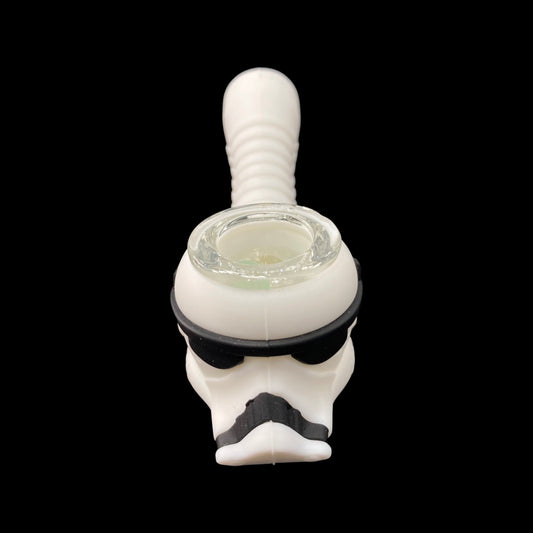 Storm Trooper Silicone Hand Pipe